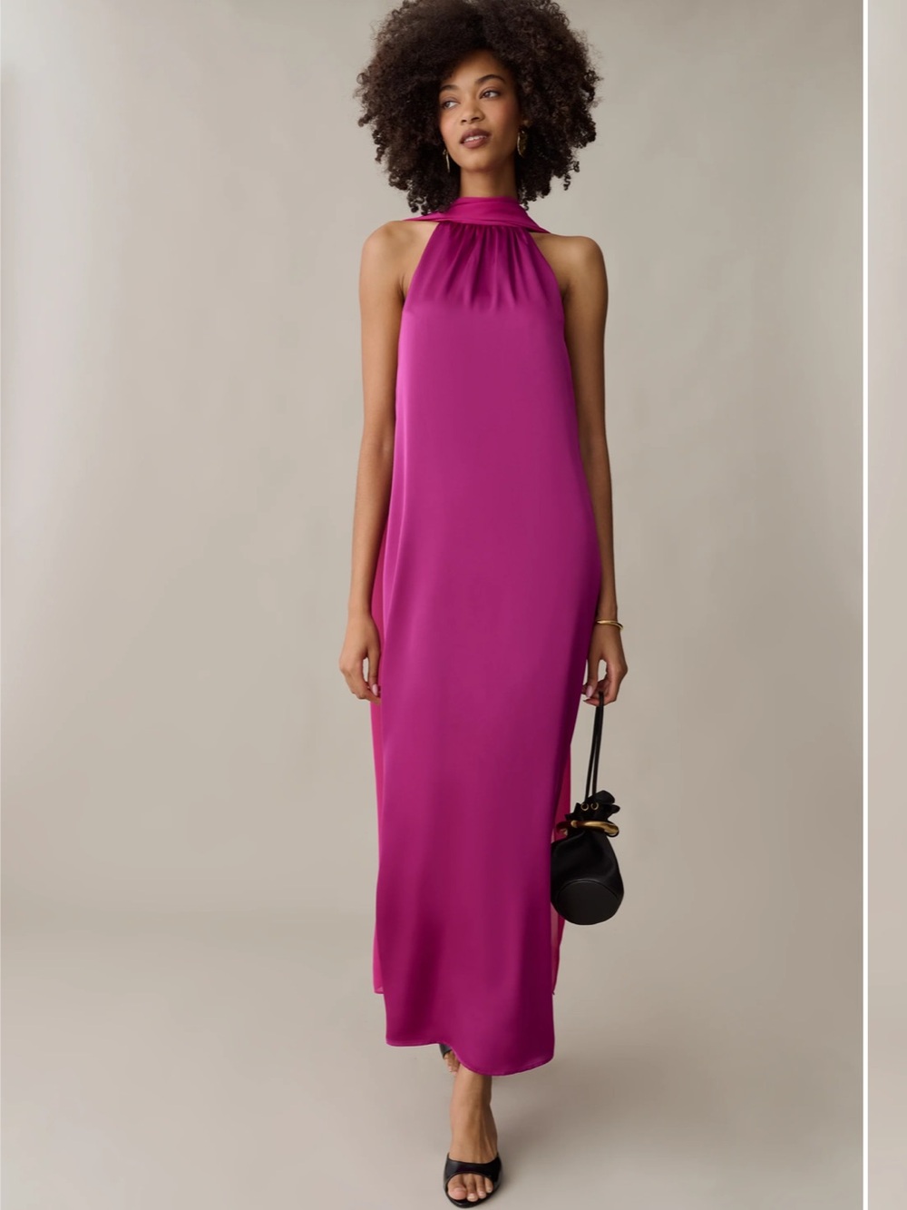 NWT O.P.T Alessia Elegant  Orchid Dress Size Medium - Picture 5 of 9